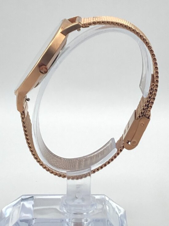 MVMT Boulevard Malibu Women\'s Watch 38mm Rose Gold Tone Mesh Band New Battery main image 10